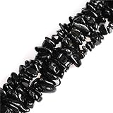 6-8mm Natural Tourmaline Beads Gravel Gemstone Chips Beads for Jewelry Making Wholesale Beads 34