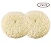 Inzoey Wool Buffing Pad,2 Pack 7