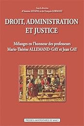 Droit, administration et justice