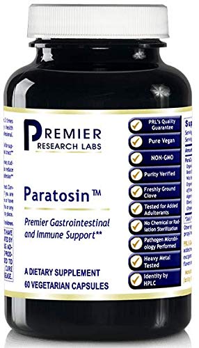 Paratosin TM, 120 Capsules, Vegan Product - G.I. Tract Botanical Formula for Comprehensive Gastrointestinal and Immune Support