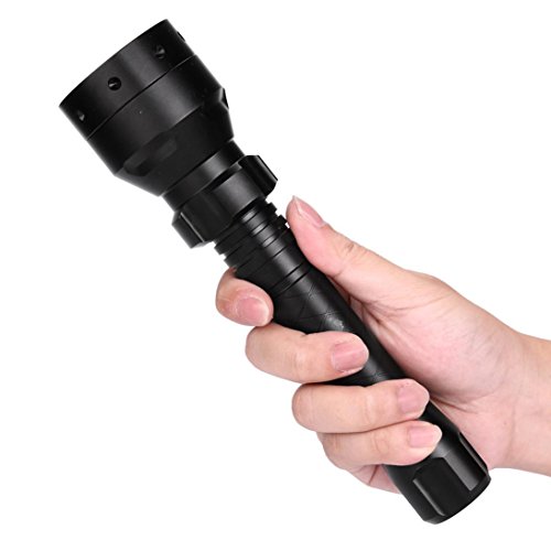 Sipring Long Range Infrared 10W IR 850nm T50 LED Hunting Light Night Vision Torch 18650