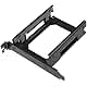SSD HDD Metal Mounting Bracket Adapter Hard Drive Holder for PC,Convert Any 3.5â€ Solid State Drive/HDD Into One 5.25 Inch Drive Bay