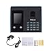 Aibecy Intelligent Attendance Machine Face Fingerprint Password Recognition Mix Biometric Fingerprint Time Clock for Employees Timeclocks for Business