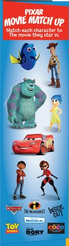 DISNEY PIXAR FRUIT FLAVORED SNACKS, GUMMY TREAT POUCHES, 10 CT