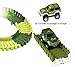 STNTUS INNOVATIONS Dinosaur Toys, Build and Create a Road in Jurassic World, 142 Flexible Race Tracks with Battery Operated Car, Bridge and 2 Dinosaurs, Awesome Birthday Gifts for Kids Boys Girls