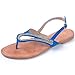 Luo Luo Womens Dressy Rhinestone Sandals