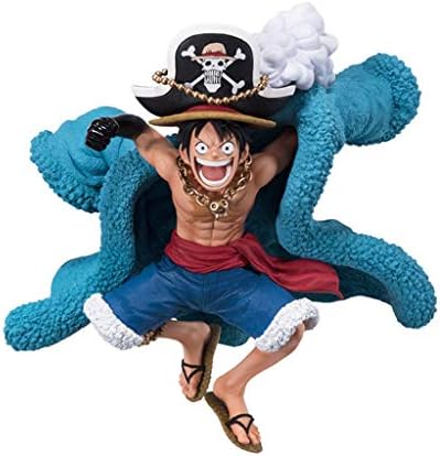 DUDDP Anime Character One Piece 20th Anniversary Straw Hat Luffy Model Doll Hand Souvenir Gift Toy Collection Model Crafts Place 11.5cm Anime Toys