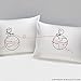 BoldLoft Couples Pillowcases-Long Distance Relationships Gifts, Long Distance Gifts, LDR Couples, I Miss You Gifts