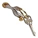 Hill Leather Company Engraved Movable Spur Key chain Silver/Gold