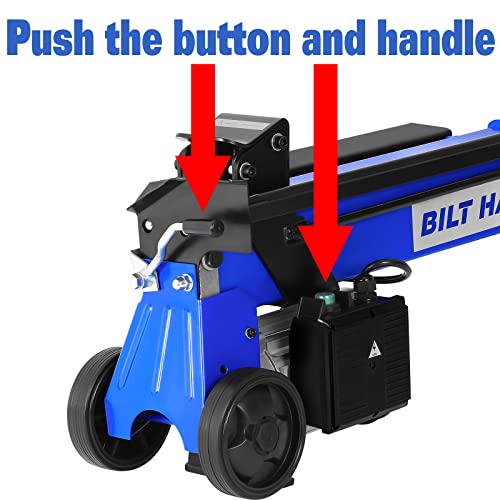 BILT HARD Log Splitter 6.5 Ton, Wood Splitter Electric Powered 15Amp