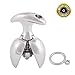 TERNENCE Metal Openable Anal Plugs 304 Stainless Steel Heavy Adjustable A-nus Lock with Handles Sex Toys Adult Games Men's Chastity Device GS001