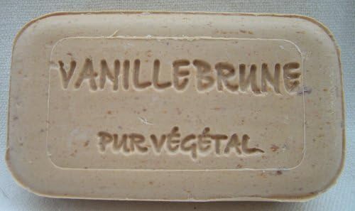 Vanilla with Pepper pieces Natural soap Savonnerie de Bormes Provence 0 2 pound