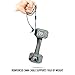 GOgroove AudiOHM RNF Durable Earbuds - Heavy Duty Headphones with Thick Aramid Fiber Reinforced Cable, in-Line Microphone, in-Ear Noise Isolation & Rugged Metal Driver Housing (Cobalt Blue)