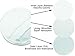 #1 Best Washable Organic Bamboo Nursing Pads -8 Pack (4 Pairs)- Reusable Breast Pads,Bra Pads, Leakproof, Ultra Soft, Waterproof, Hypoallergenic Breastfeeding Pads, Absorbent Pads, 2 Free Ebooks !!