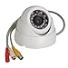 Vanxse® CCTV 24ir LEDs 1/3 CCD 800tvl Indoor Dome Audio Camera D/n Security Surveillance Camera