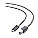 Cable Matters C to Type B 3.0 cable Black 6.6ft (Manufacturer Discontinued)