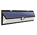 Newest Solar Lights Outdoor,Istar 54 LED Super Bright Wide Angle Solar Powered Light,Motion Sensor Wireless Security Waterproof Wall Lights for Patio,Deck,Yard,Garden,Driveway,Solar effeciency 24%