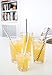 Kikkerland Paper Straws, Black and White, Box of 144