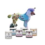 Top Performance Dog Hair Dye Gel, 4-Ounce, Silver Shimmer