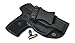 Rounded IWB Holster Fits: Ruger LC9 LC9s LC380 EC9s Holster - RH - Black Kydex - Concealment Express - American Made