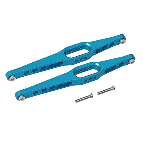 2pcs RC1:12 Rear Axle Main Beam for WL12428 FY-03 Blue Aluminum Alloy Rear Axle Main Girder - Thumbnail 3