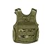 Tactical Premium Beer Military Molle Mini Miniature Vests Beverage Cooler for 12oz or 16oz Beverages cans and Bottles - Adjustable Shoulder Straps - Digital Tan Multicam