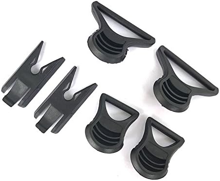 H World EU Tactical Buckle Goggle Swivel Clips Set Fast BJ PJ ACH MICH Helmet Side Rail