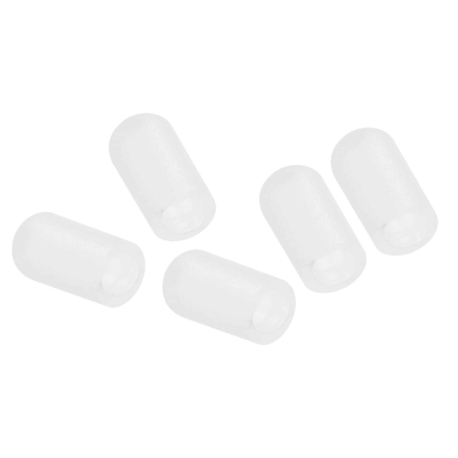 Photo 1 of PATIKIL Drum Mute Drumstick Silent Tip Drum Dampener Silicone Rubber Practice Percussion Tips Mute White 5pcs