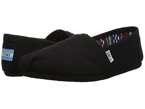 TOMS Womens Classics Black/Black Canvas 10002472 Womens 11 in