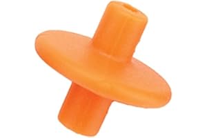 Pine Ridge Archery Slide-On Kisser Button (Pack of 1), Orange, X-Large