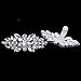 2.5 * 1 inch Horse eye Rhinestone Shoe buckle,full crystal shoe clips Accessories Fashion Bridal wedding shoes decoration