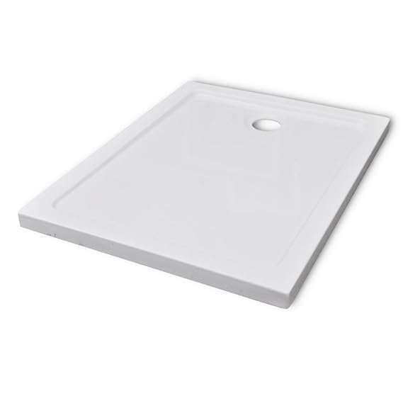vidaXL Duschwanne ABS 70x90 cm Duschtasse Brausewanne Duschbecken Superflach
