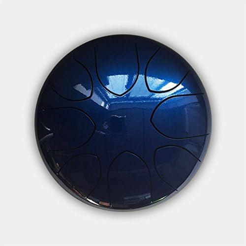 9" Steel Tongue Drum (Bag included)-C Major Natural Scale Blue