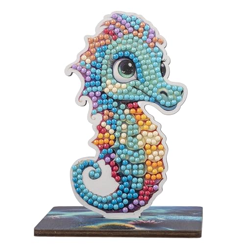 CRYSTAL ART - Seahorse, Buddy, CAFGR-31GEN048