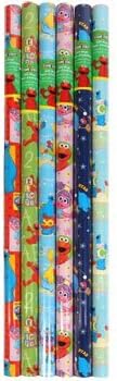 One roll of Sesame Street Gift Wrap- Sesame Street Wrapping Paper - Assorted Designs