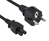 Cable Leader 6ft European 3-Prong Notebook Power Cord (CEE 7/7 to IEC320 C5)