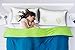 Dormire Hypoallergenic Shredded Memory Foam Pillow with Removable Bamboo Soft Pillow Case - Queen Size
