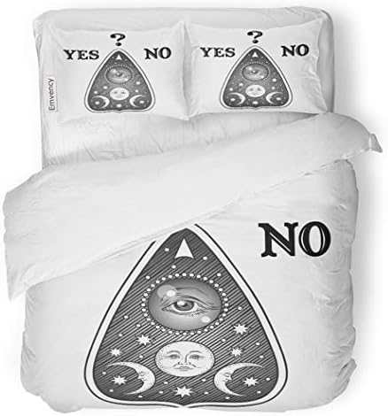 Sanchic布団カバーセット水彩子the Kid Openingファンタジーボックスとlooking Up Magicカラフルmelting Moon ツイン ブラウン 毎週更新 Pillow Sham親バリエーション Paintingブルー装飾寝具セットwith