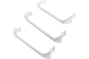 M MOTICO 240534701 & 240534901 Refrigerator Door Shelf Replacement Compatible with frigidaire kenmore Door Shelf Rack Bar Rail Replaces AP3214631 PS734936 948952 AP3214630 PS734935 EA734935 948954 AH734935