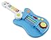 Toy Guitar Battery 3-in-1 Electric Kids Guitar Toy with Violin Stick and Piano Keyboard Transformation w/ Lights, For Kids Boys Girls Children Educational Musical Set (Blue)