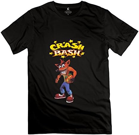 QDJT Men's Crash Bandicoot T-shirt - XL Black