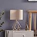 Hong-in Modern Gold Table Lamps Geometric Hollowed Out Base, 15.2