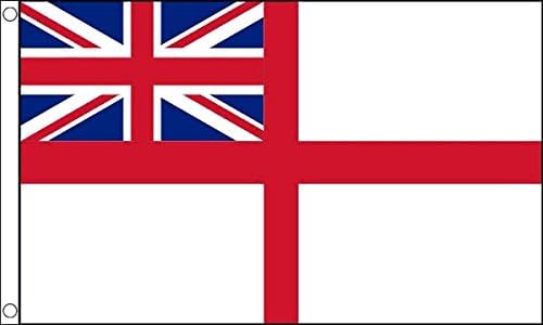 White Ensign Flag 5ft x 3ft, Multi-Colour