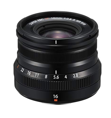 Fujifilm 16611667 Objectif XF 16mm F2.8 R WR Noir