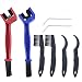 YAETEK 8 Pcs Motorcycle Bike Chain Gears Cleaning Brushes, with 2 Chain Gear Cleaner,2 Pry Bar,Multi-Purpose Maintenance Cleaner Tools Accessories