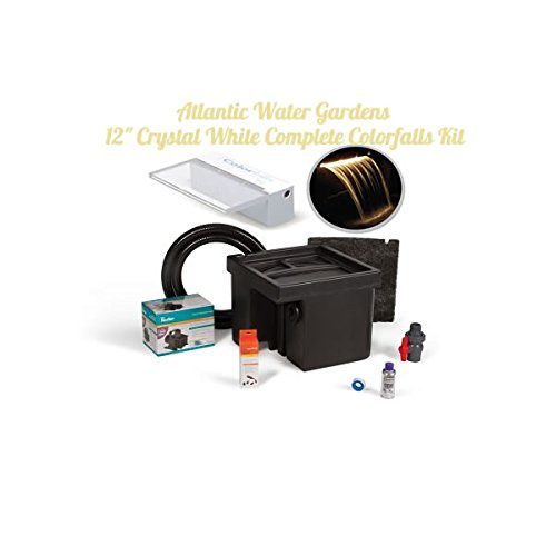 Color Falls Kit Size: 12", Color: SOL White