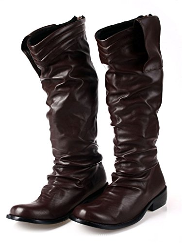 Mtxc Women's Final Fantasy£ºType-0 Cosplay Seven Uniform Shoes Brown