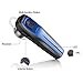 Audioxa RR-12-27-2 Bluetooth Headset, Wireless Bluetooth 4.1 in Ear Earpiece Earbuds Earphones Headphones with Noise Reduction, Hands Free w/Mic for Office/Business/Workout/Driver/Trucker by