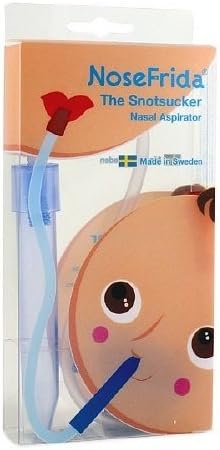 Nosefrida The Snotsucker Nasal Aspirator (2 Count Pack) by NoseFrida