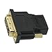 WOVTE Gold Plated HDMI Female to DVI-D Male Video Adapter Adaptor Converter Pack of 2